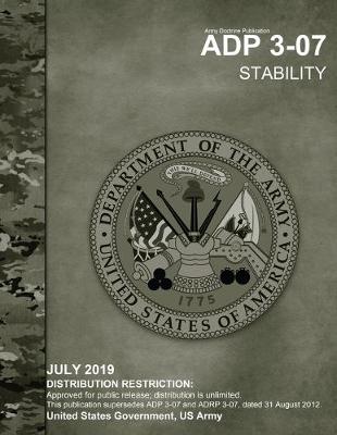 Book cover for Army Doctrine Publication ADP 3-07 Stability July 2019