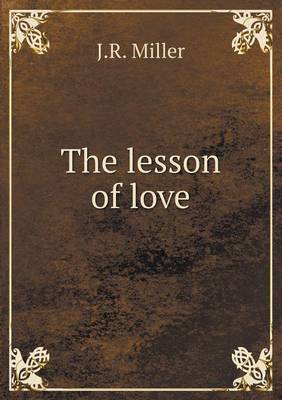 Book cover for The lesson of love