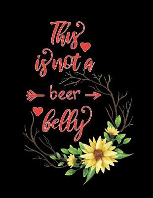 Book cover for This is not a beer belly