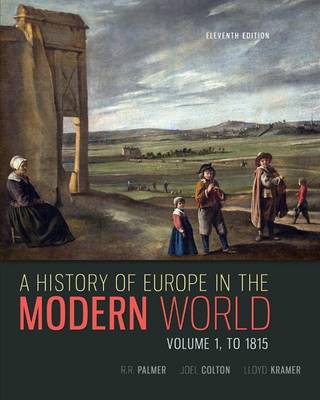 Book cover for A History of Europe in the Modern World, Volume 1