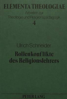 Cover of Rollenkonflikte Des Religionslehrers