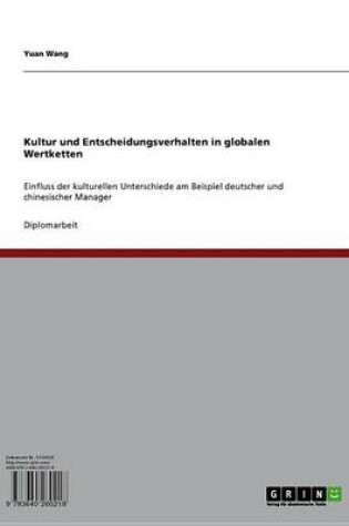 Cover of Kultur Und Entscheidungsverhalten in Globalen Wertketten