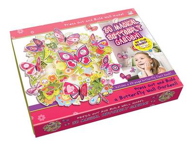 Cover of 3D Magical Butterfly Garden!