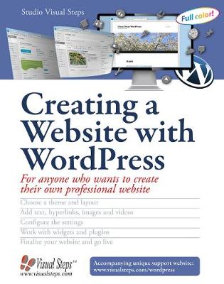 Book cover for Creating a Website With Wordpress