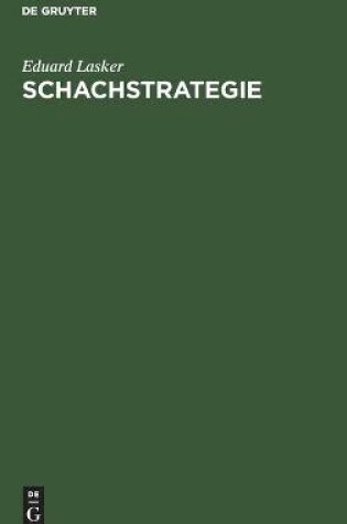 Cover of Schachstrategie