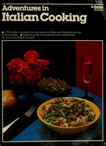 Book cover for Adventures in Italian Cooking