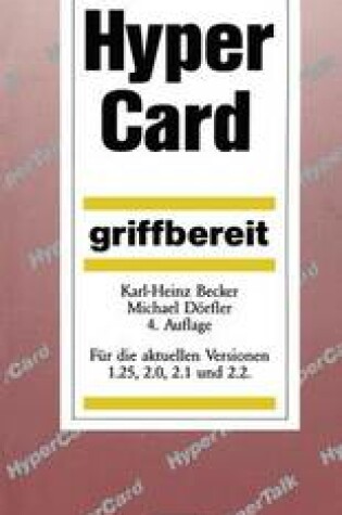 Cover of HyperCard Griffbereit