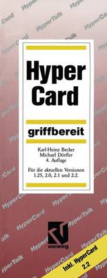 Book cover for HyperCard Griffbereit