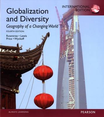 Book cover for Globalization and Diversity, plus MasteringGeography with Pearson eText