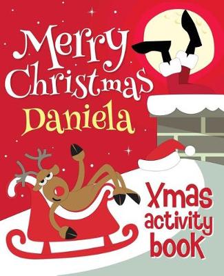 Book cover for Merry Christmas Daniela - Xmas Activity Book