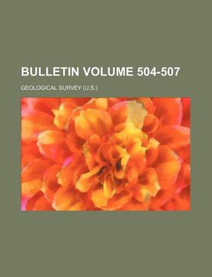 Book cover for Bulletin Volume 504-507