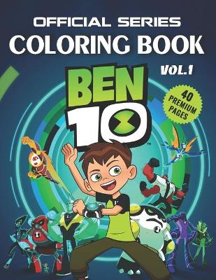 Book cover for Ben 10 Coloring Book Vol1