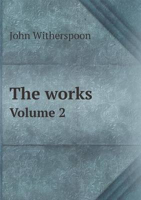 Book cover for The works Volume 2