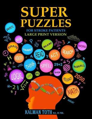 Book cover for Super Puzzles for Stroke Patients