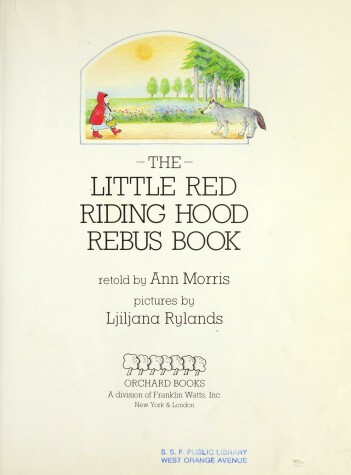Book cover for The Little Red Riding Hood Rebus Book
