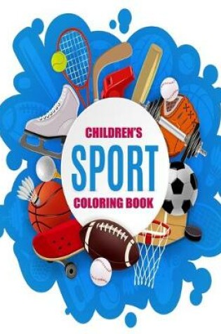 Cover of Children's Sport Coloring Book