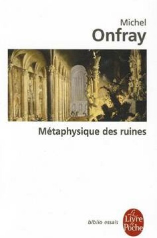 Cover of Metaphysique Des Ruines