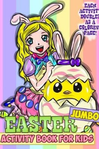 Cover of Jumbo Easter Activity Book for Kids