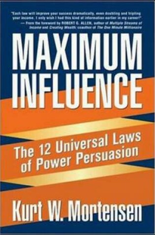 Cover of Maximum Influence