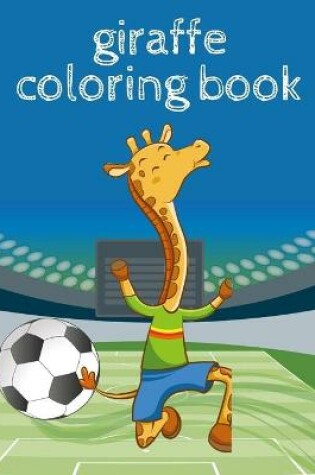 Cover of giraffe coloring book