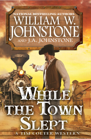 Book cover for While the Town Slept