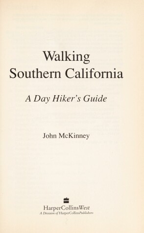 Book cover for Walking the California Coast