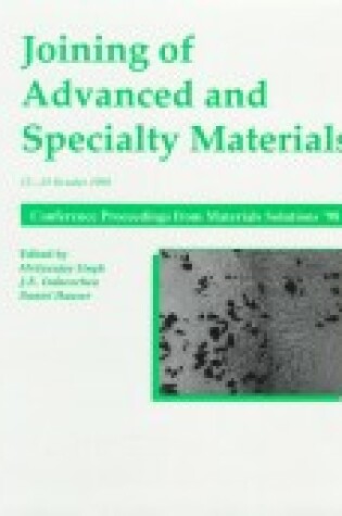 Cover of Joining of Advanced and Speciality Materials