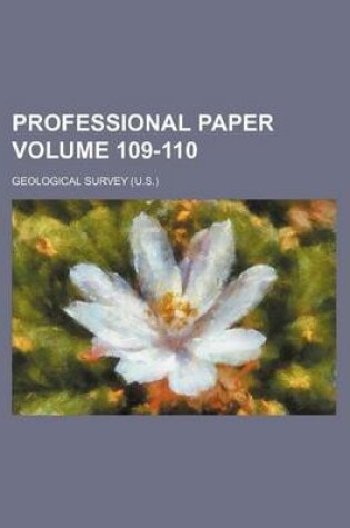 Cover of Professional Paper Volume 109-110