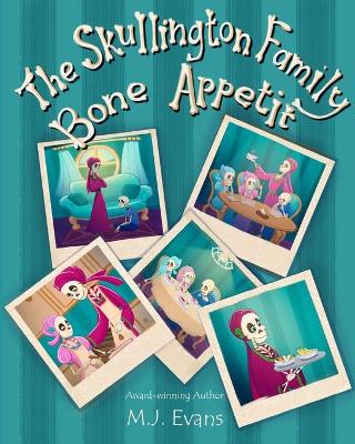 Book cover for The Skullington Family Bone Appetit