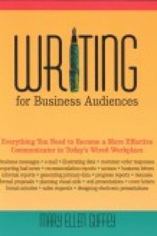 Cover of Writing for Business Audiences