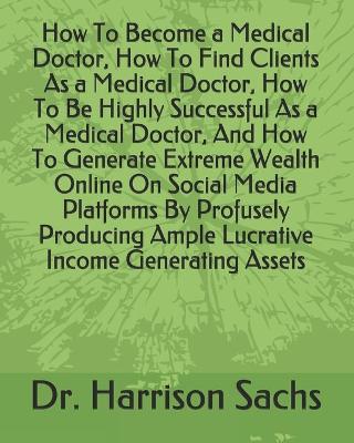 Book cover for How To Become a Medical Doctor, How To Find Clients As a Medical Doctor, How To Be Highly Successful As a Medical Doctor, And How To Generate Extreme Wealth Online On Social Media Platforms By Profusely Producing Ample Lucrative Income Generating Assets