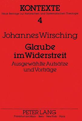 Book cover for Glaube Im Widerstreit