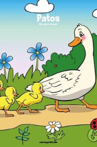 Cover of Patos libro para colorear 1