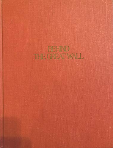 Book cover for Behind the Great Wall