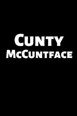 Book cover for Cunty McCuntface
