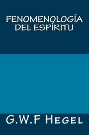 Cover of Fenomenologia del Espiritu