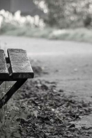 Cover of Bench Set in a Stone Wall Black and White Journal