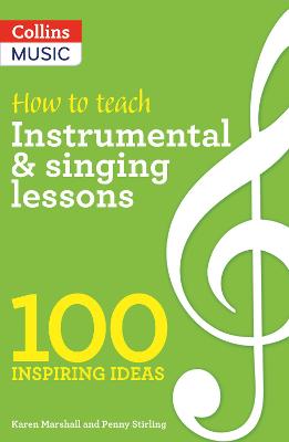 Book cover for How to teach Instrumental & Singing Lessons