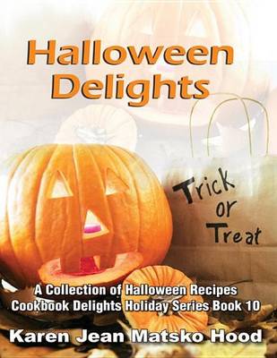 Book cover for Halloween Delights Cookbook