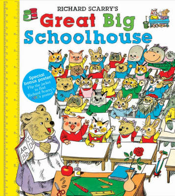 Book cover for Richard Scarry's Great Big Schoolhouse