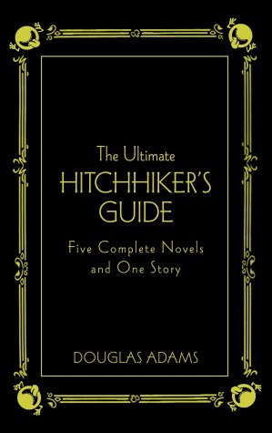 Book cover for The Ultimate Hitchhikers Guide