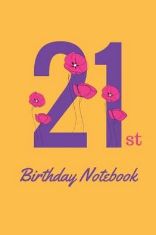 Cover of 21st Birthday Notebook