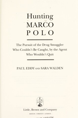 Cover of Hunting Marco Polo