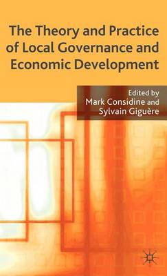 Book cover for The Theory and Practice of Local Governance and Economic Development