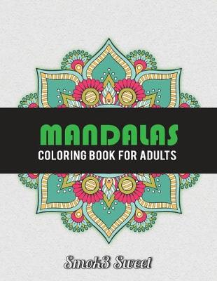 Book cover for Mandalas Coloring Book for Adult