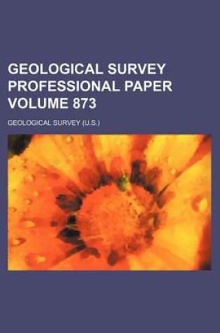 Cover of Geological Survey Professional Paper Volume 873