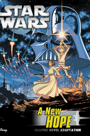 Cover of Star Wars: A New Hope Graphic Novel Adaptation