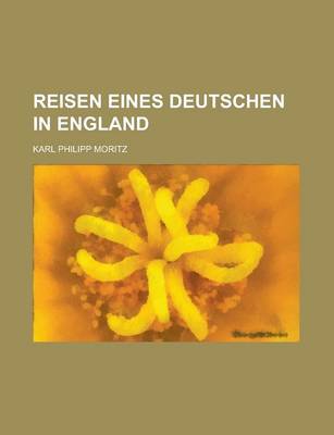 Book cover for Reisen Eines Deutschen in England