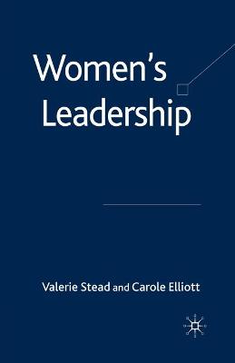 Book cover for Women's Leadership