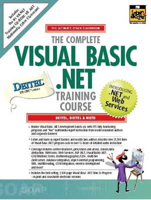 Book cover for The Complete Visual Basic .NET Training Course, Student Edition